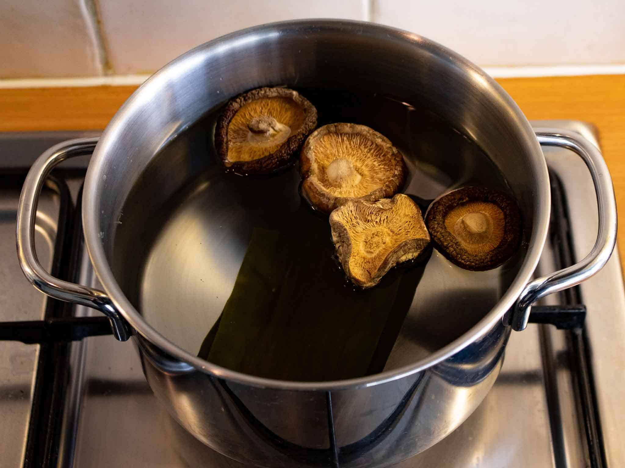 dashi ingrediënten weken