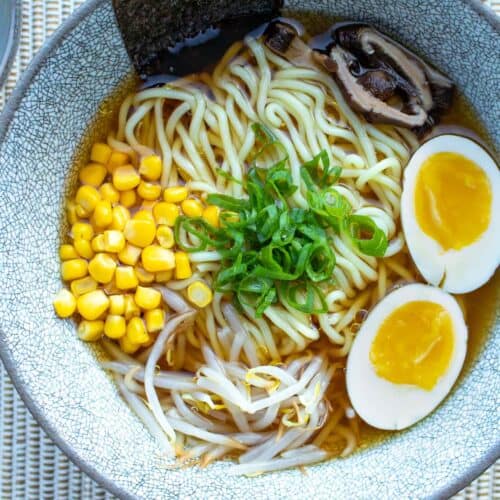 vegetarische shoyu ramen