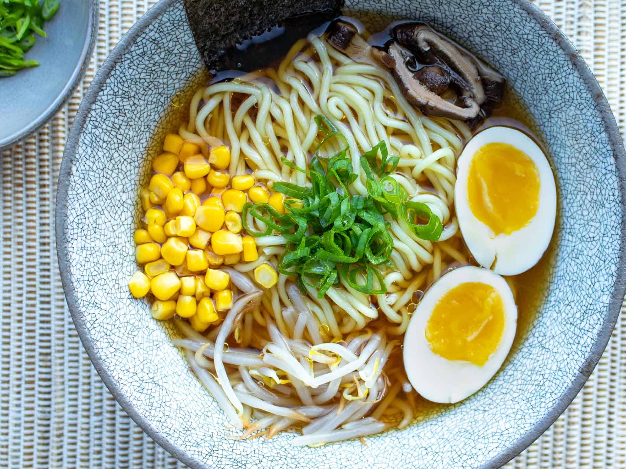vegetarische shoyu ramen