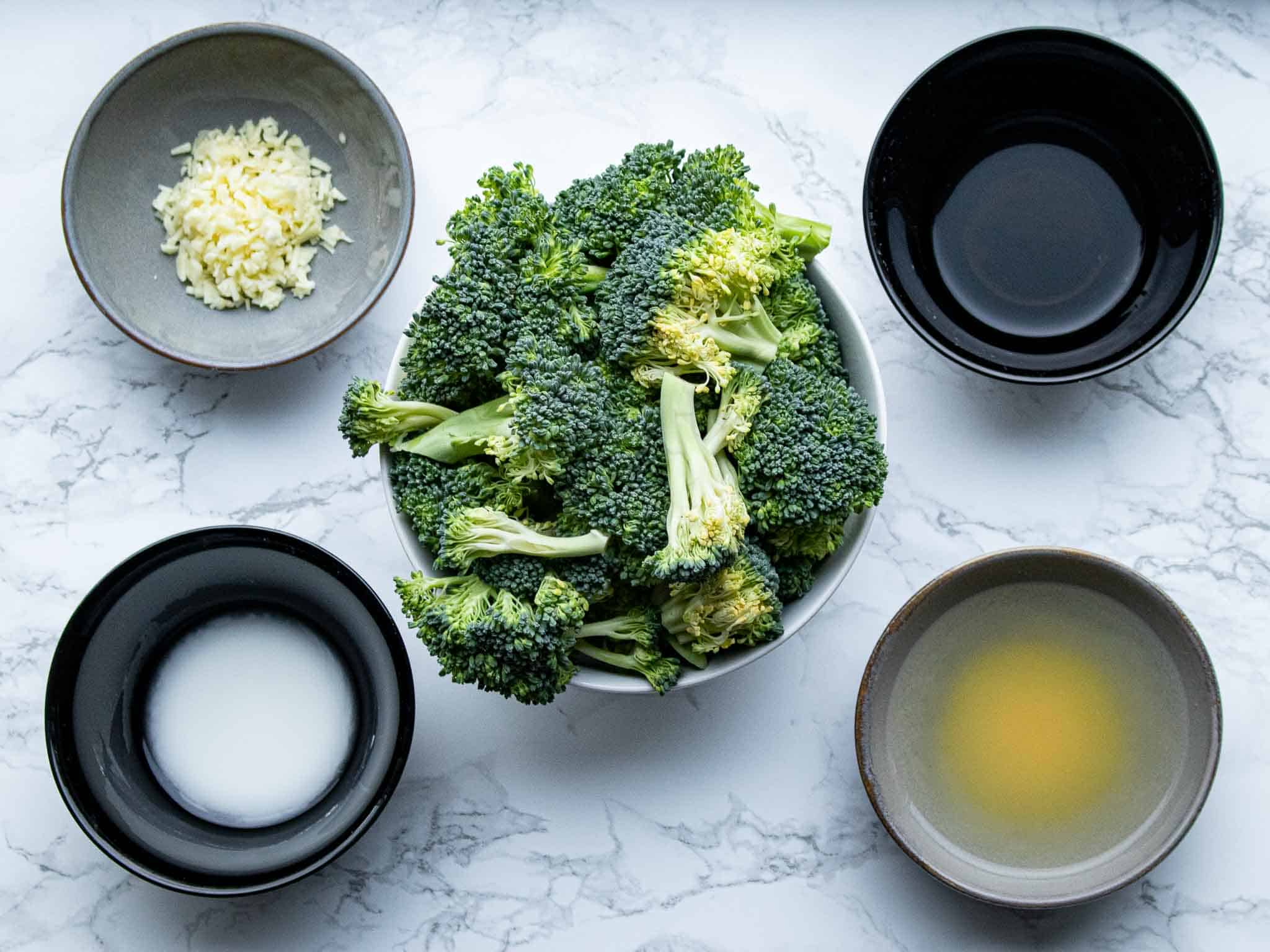 Gewokte Broccoli met Knoflook Ingredienten