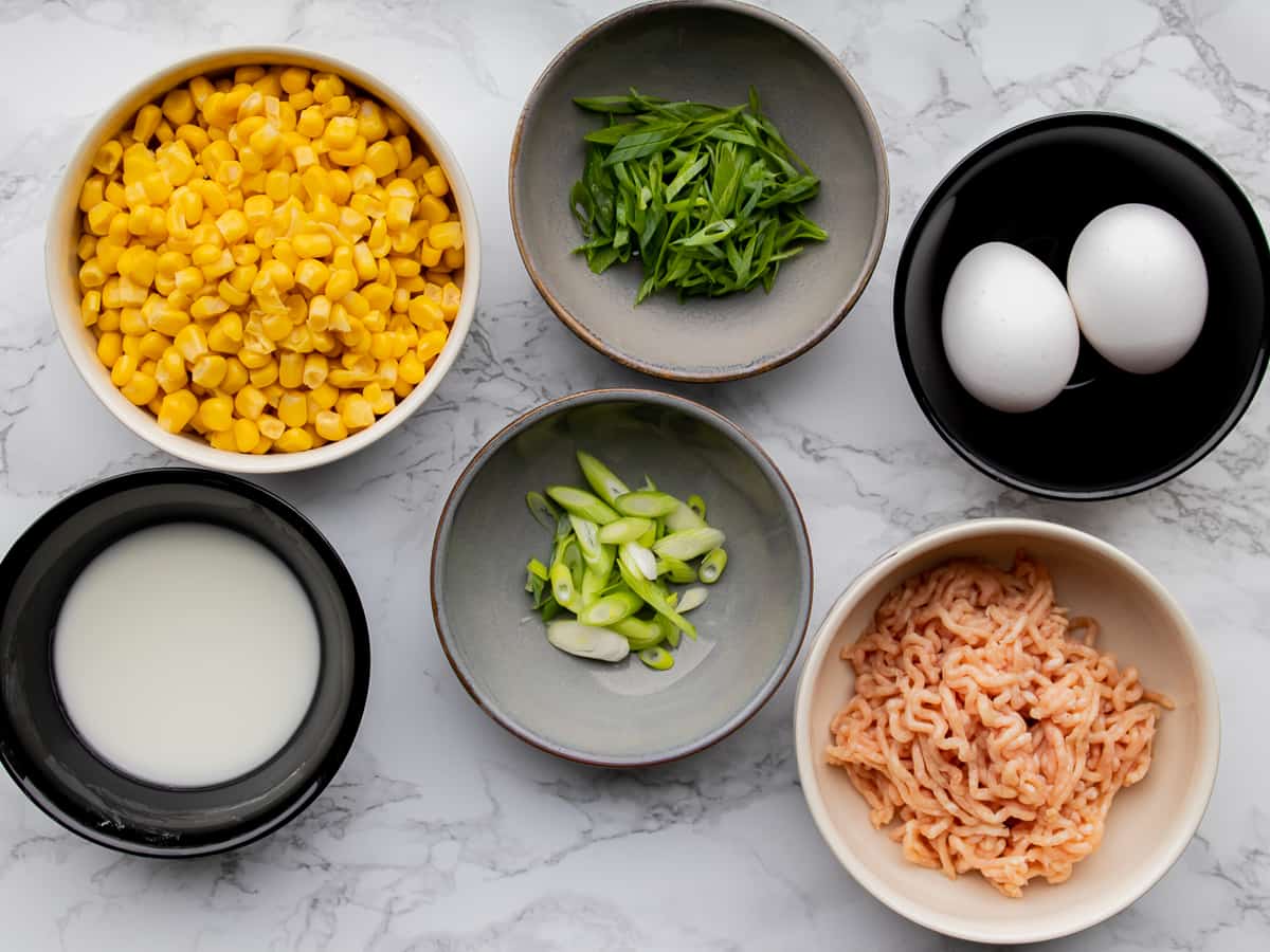 Maissoep ingrediënten