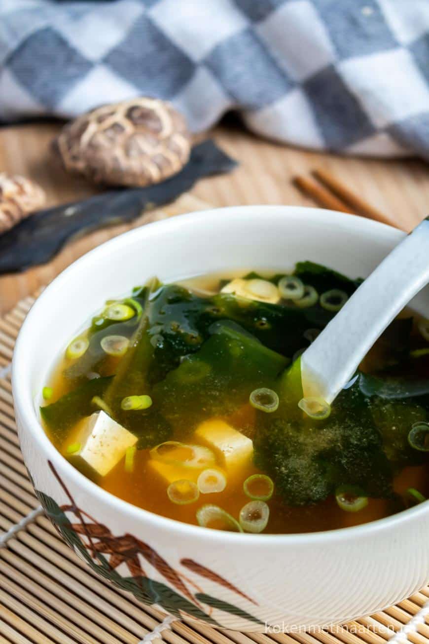 Miso soep met tofu