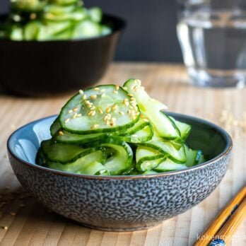 Japanse Komkommersalade (Sunomono)