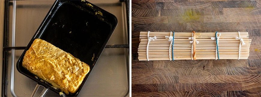 Tamagoyaki klaar
