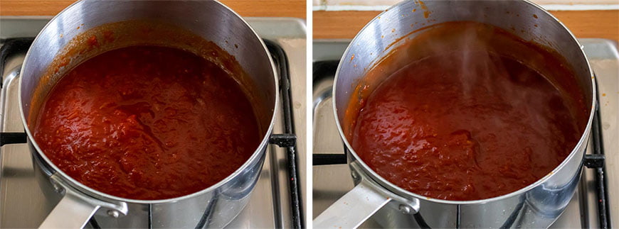 Babi Pangang saus afmaken