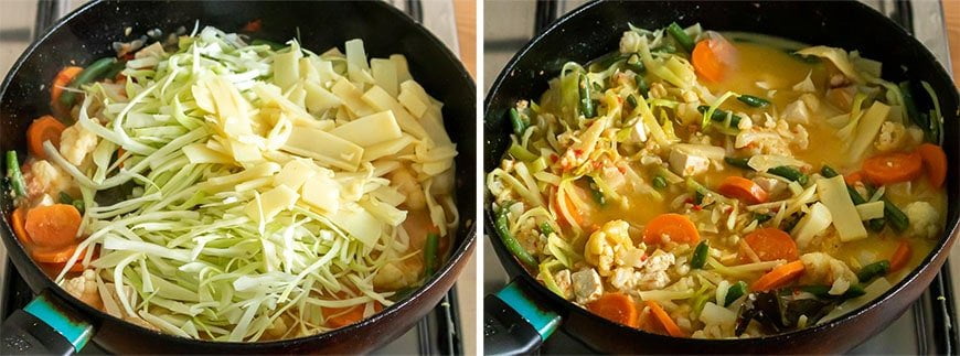 Sajoer Lodeh afmaken