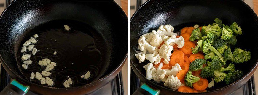 Pad Pak Ruam Bereiden