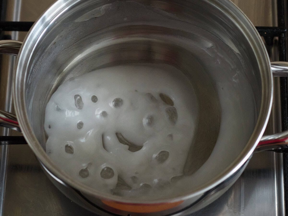 Kleefrijstpap voor Kimchi