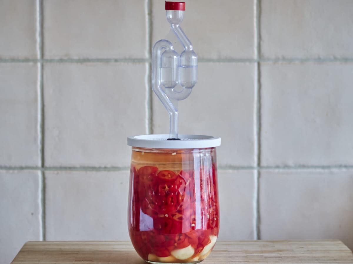 Sriracha fermenteren