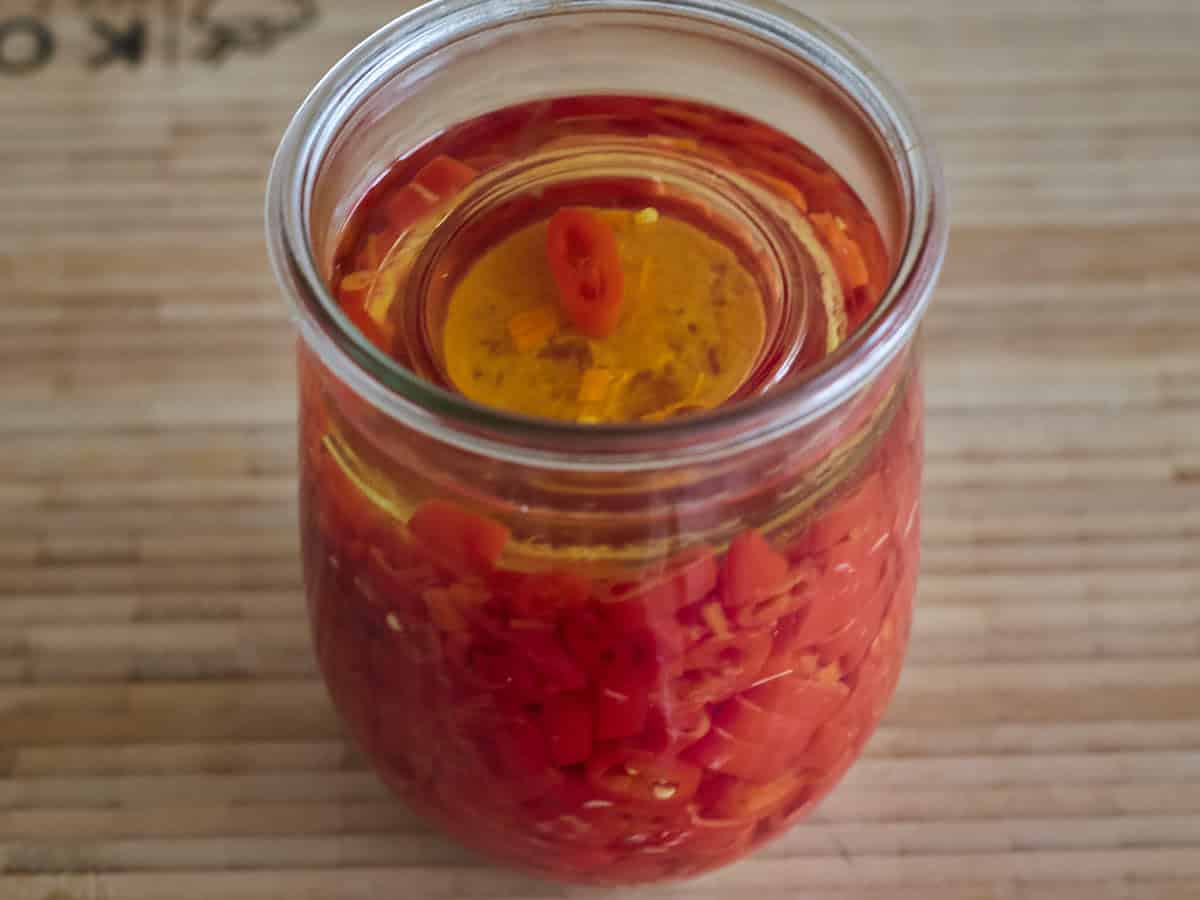 Sriracha na fermentatie